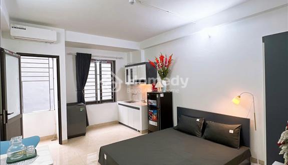 Cho thuê CCMN Full đồ, Ban công cửa sổ thoáng ngay 73 Hoàng Ngân, gần Hồ Quan Nhân - Ảnh 1