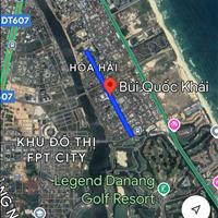 Cần chuyển nhượng lô góc bùi quốc khái , - dt 158m2 - gần sông, gần biển