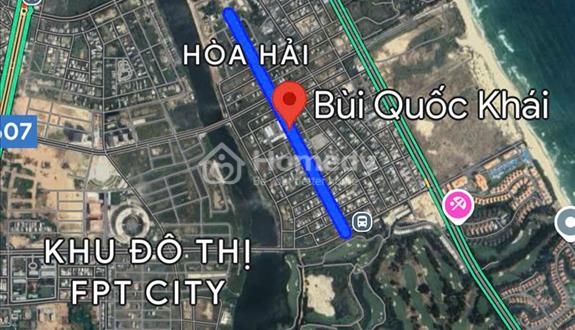 Cần chuyển nhượng lô góc bùi quốc khái , - dt 158m2 - gần sông, gần biển - Ảnh 1