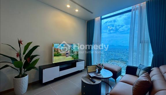 Cho Thuê Căn Hộ 2PN Hiện Đại , Tàng Cao , View Pháo Hoa - SAM Tower Đà Nẵng - Ảnh 1