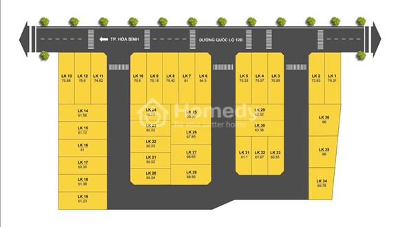 Siêu phẩm đất nền sát mặt đường quốc lộ 12B gần trường học và khu công nghiệp - Ảnh 1