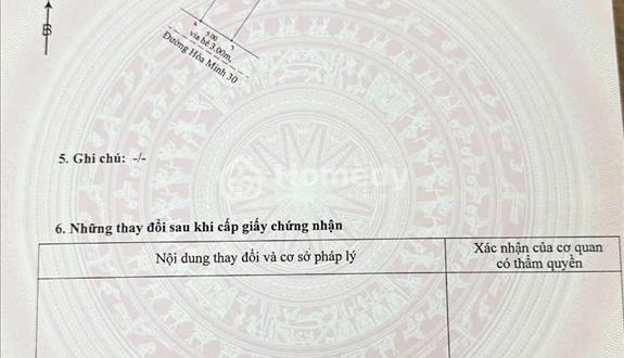 🔴💥bán đất đường hòa minh 30 - thông nguyễn sinh sắc - Ảnh 1