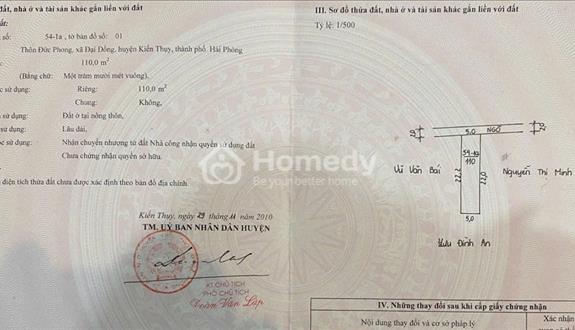 Bán Lô Đất Đẹp- Đức Phong, Đại Đồng, Kiến Thuỵ, Hải Phòng - Ảnh 1
