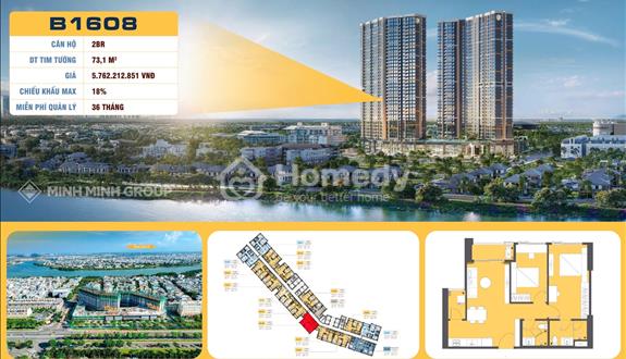 Chỉ còn 1 căn 2PN siêu đẹp tại dự án của Masteriae Homes - Ảnh 1