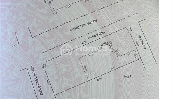 🔴💥đất 3 mặt tiền đường chế lan viên & trần văn dư - Ảnh 1