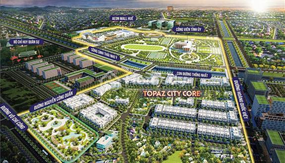 Nhà phố thương mại hành chính - Topaz City Core Huế - Ảnh 1