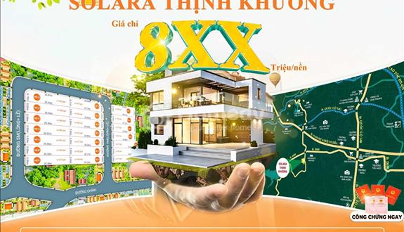 Bán Đất nền Solara Thịnh Khương, Hòa Vang, Đà Nẵng - Giá Hấp Dẫn - Ảnh 1
