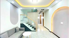 Lh Đông 0799218176 Về quê bán gấp nhà 64m2,1 trệt 2 lầu, SHR, Lê văn Quới, giá 1 tỷ 160tr. SHR - Ảnh 2