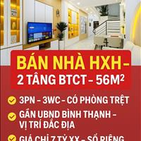 Bán nhà HXH gần BV Gia Định, 60m2, 2 tầng BTCT, 3pn 3wc, chỉ 7tỷ x