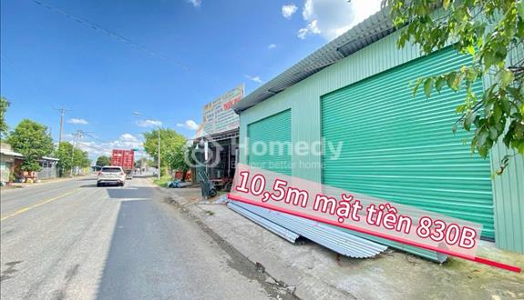 Nhà xưởng 923m2 Full thổ cư, 2 MT Đường Tỉnh 830 - 833B - Ảnh 1
