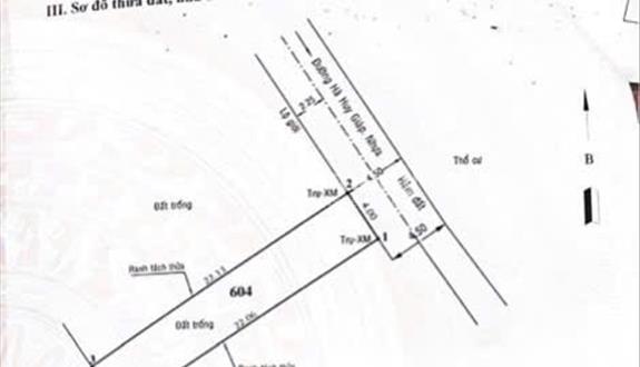 Chính CHủ bán đất Hà Huy Giáp /1, Quận 12, Hẻm 7m, Dt 88(4x22.5) Giá chỉ 5 tỷ 1 - Ảnh 1