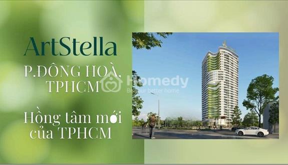 Căn hộ Art Stella Làng Đại Học 1PN 1WC tại Thống Nhất, Bình Thắng, Dĩ An, Bình Dương, 1,7 tỷ - Ảnh 1