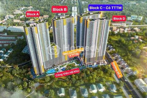 Thanh toán 250 triệu sở hữu căn hộ 2PN có trung tâm thương mại dưới chân nhà,Liền kề tuyến Metro.