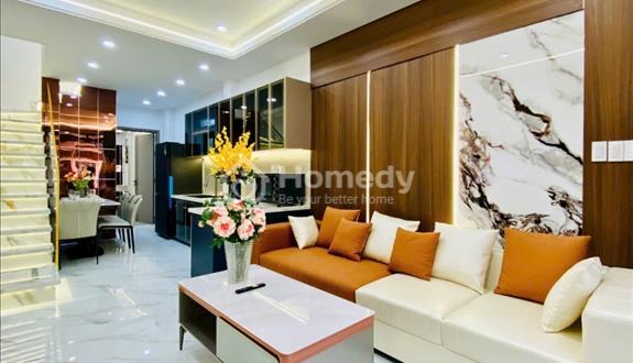 Nhà Sân Vườn 2 Tầng 8x9,8(90m2) Hẻm Xe Máy Đường Thích Quảng Đức - Hoàng Hoa Thám - Ảnh 1
