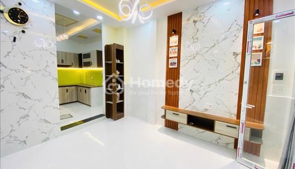 Nhà mới sạch đẹp 2 tầng gần cầu số 2 Bình Đông Quận 8, 35m² 2PN 2WC, sổ hồng riêng, nhỉnh 3 tỷ - Ảnh 1