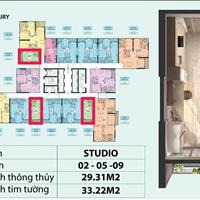 Bán căn hộ Studio , chung cư Haven Park , Khu đô thị Ecopark - Đủ nội thất - giá 2 tỷ 050