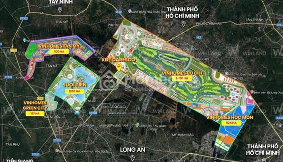 Đất nền nhà phố- biệt thự Green City Đức Hoà- Long An, giá chỉ từ 450tr, LS 0%/ 24 tháng - Ảnh 1