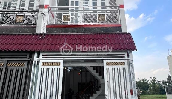 Nhà 2 MT, 1T1L sát KCN Nhị Xuân Hóc Môn ko quy hoạch 425tr cho thuê 5tr/tháng bao sang tên - Ảnh 1