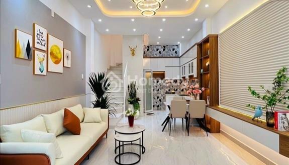 Định cư Úc bán nhà 64m2,1 trệt 2 lầu,1 tỷ 180tr,đặng chất,p2,quận 8,LH Hùng 0775069709 - Ảnh 1