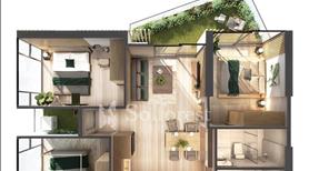 Bán 3 ngủ 2 vệ sinh , gần 100m2 sử dụng - chung cư Sol Forest Ecopark - Giá chỉ 5 tỷ 9 - Ảnh 3