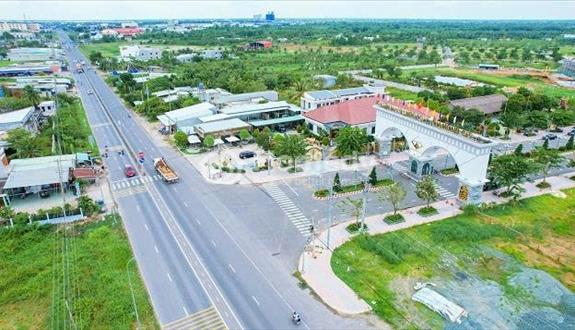 Bán lô đất ngay mặt tiền 824, Hựu Thạnh - Giá 1tỷ350, Thanh toán 10% nhận sổ hồng ngay - Ảnh 1