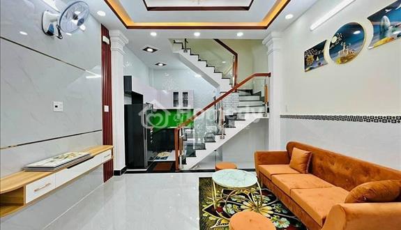 Làm ăn thua lỗ bán nhà 64m2,1 trệt 2 lầu,1 tỷ 260 triệu,hàn thuyên,bình thọ,thủ đức,Hùng 0775069709 - Ảnh 1