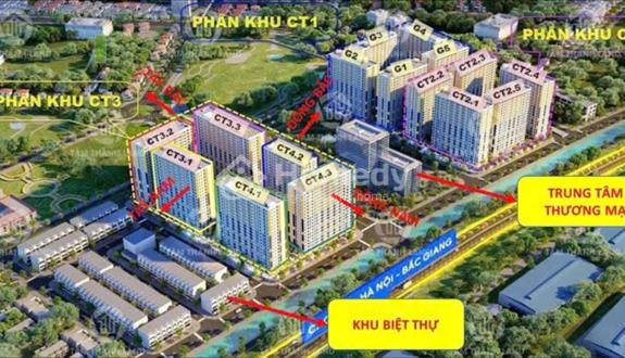Bán căn 2n2vs CC Evergreen Bắc Giang - Ảnh 1