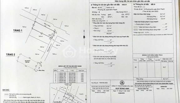 Tầm Vu - Căn Góc - 232/ Quốc Lộ 13 , P26 , Quận Bình Thạnh . - Ảnh 1