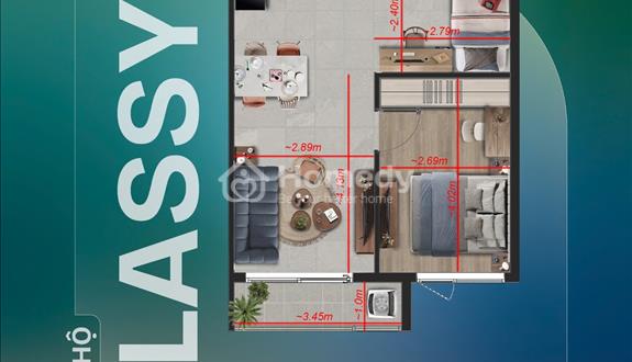  Căn hộ 1N+ tại TT Avio – Không gian mở rộng cho cuộc sống tiện nghi  - Ảnh 1