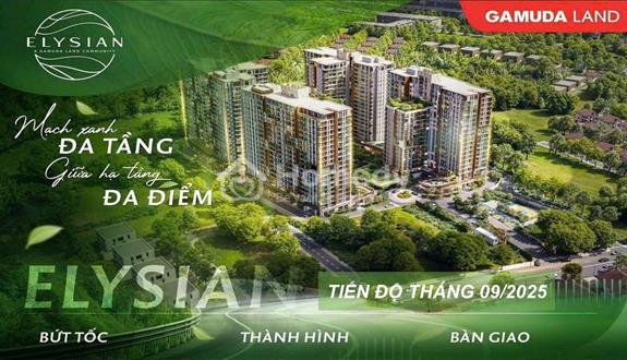 Giỏ Hàng  T09/2025 3PN (căn góc) Elysian Gamudaland giá mua từ CĐT, CK 8% - LH 093 179 33 20 - Ảnh 1