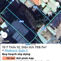 *Đất mặt tiền Quận 3* 19 x 40- Điện Biên Phủ- 370 tỷ (TS tư nhân)