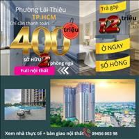 Bán 2PN full nội thất, thanh toán 400tr nhận nhà +sổ hồng tại P.Lái Thiêu. TP.HCM(Opal Skyline)