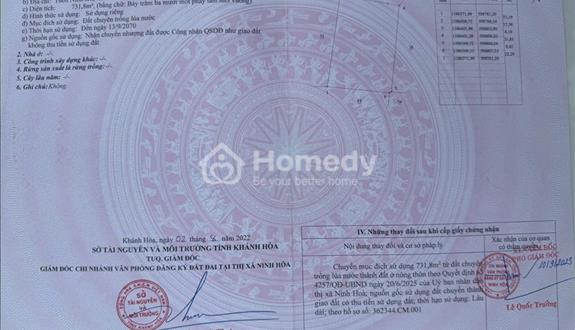 Cần bán lô đất xã Bắc Ninh Hoà, đường bê tông ô tô tận ngõ - Ảnh 1