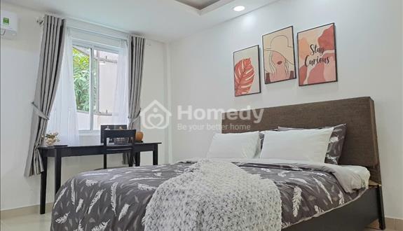 Cho thuê căn hộ 2 phòng ngủ_ Quận 1_Gần Chợ Tân ĐỊnh_Cv Lê Văn Tám_Full nội thất_Ban Công cửa sổ - Ảnh 1