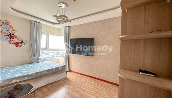 Chung cư Screc, Trường Sa, Q3: 75m2, 2p ngủ rộng, full nt, nhà mới, 12tr/th - Ảnh 1