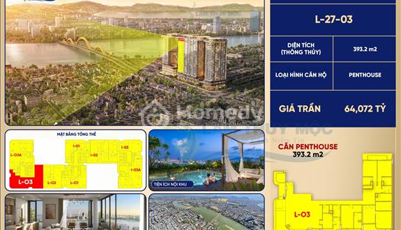 Duy Nhất 1 Căn Penthouse The Legend Đà Nẵng - Chờ Chủ Nhân Xứng Tầm Sở Hữu - Ảnh 1