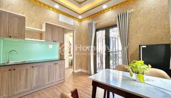Cho Thuê Căn Hộ Cao Cấp 1 Phòng Ngủ Ban Công Máy Giặt Riêng Ngay Ngã Tư Phú Nhuận - Ảnh 1