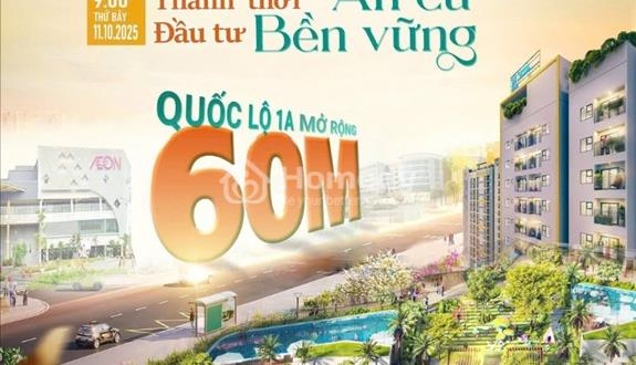 Nhà ngay quốc lộ 1a- cách chợ bình chánh- không lo về giá - Ảnh 1