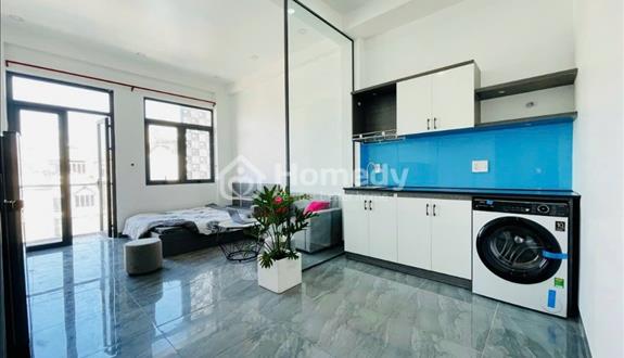 Studio bancong 45m2 + Mgr gần trường ĐH Hutech, Ftu, Uth, hầm xe, tháng máy siêu tiện lợi. - Ảnh 1