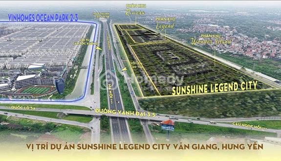Mở bán chung cư Sunshine City Legend đối diện Vinhomes Ocen Park 2- căn hộ cao cấp chỉ 5x triệu/m2  - Ảnh 1
