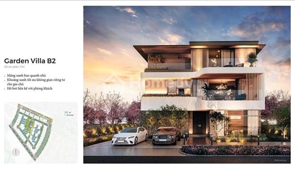 Biệt thự Garden Villa, phân khu L34, thiết kế 1 trệt 2 lầu , giá ưu đãi, 350 m2 - Ảnh 1