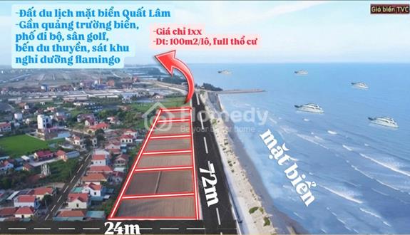 Đất Nền Biển Quất Lâm  sở hữu vị trí vàng giữa trái tim khu nghỉ dưỡng - Ảnh 1
