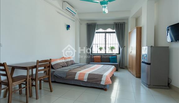 giảm giá cho thuê chỉ còn 4tr6/tháng căn hộ dịch vụ đủ đồ tại Mỹ Đình, Trần Văn Lai ở ngay - Ảnh 1
