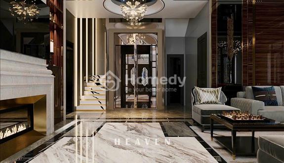 Biệt thự làn 2 Hồ điều hòa, S=189m2, xây 4 tầng, đầy đủ nội thất đẹp, sang trọng - Ảnh 1