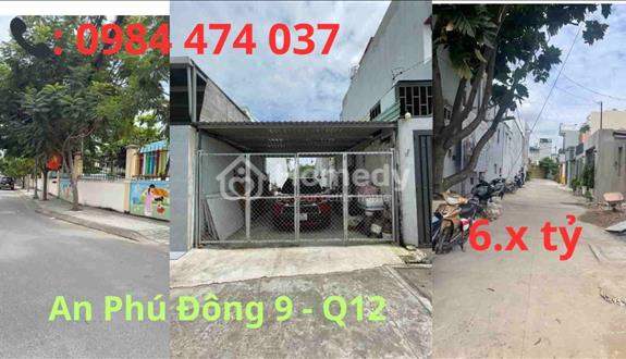 Bán đất  đường An Phú Đông 9, Phường An Phú Đông Quận 12 giá 6.3 tỷ – Sổ đẹp vuông vức - Ảnh 1