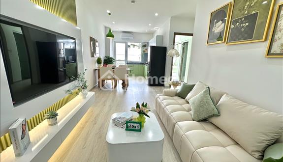 Căn hộ màu xanh bơ pastel dành cho ai yêu thiên nhiên và sự yên bình - Ảnh 1