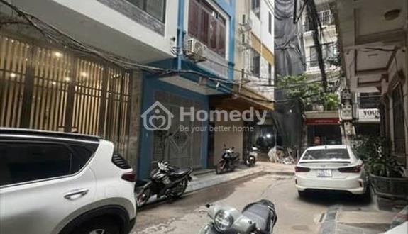 Kim đồng -42m²-7 tầng thang máy- fun nội thất- gara- ô tô tránh - Ảnh 1