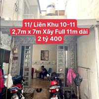 Nhà bán Liên khu 10-11, Bình Tân gần ngã tư bốn xã giáp Tân Phú