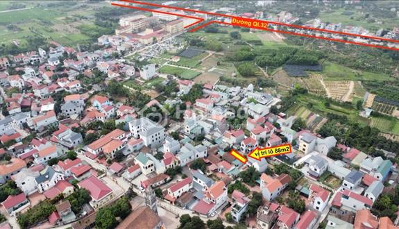 Chính chủ em cần bán lô đất 85m2, đường oto đỗ cửa, cách QL32 chỉ 500m - Ảnh 1