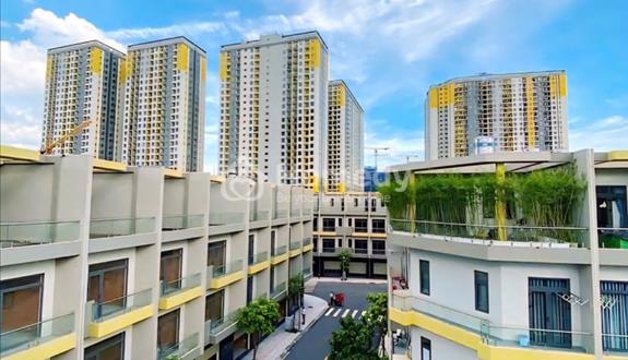 Nhà phố Bcons, sổ sẵn liền kề làng đại học,metro, 4 tầng, 135 tiện ích - Ảnh 1